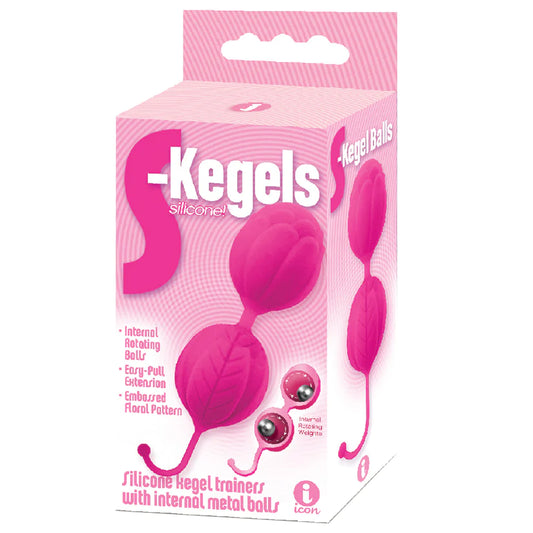 Silicone Kegel Balls-Pink