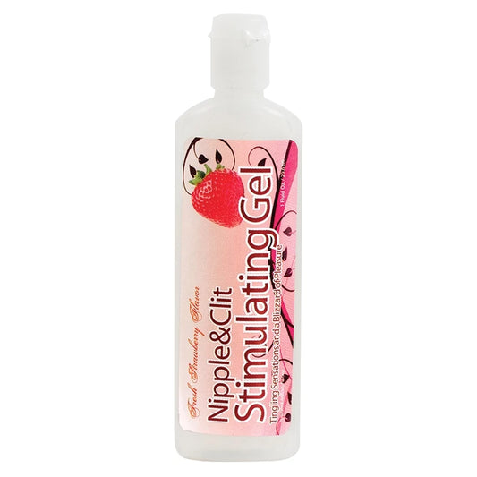 Nipple & Clit Stimulating Gel-Strawberry 1oz