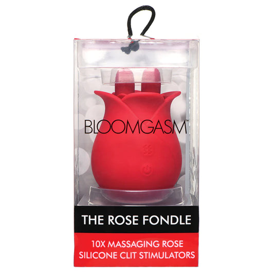 NEW - Bloomgasm The Rose Fondle 10X Massage