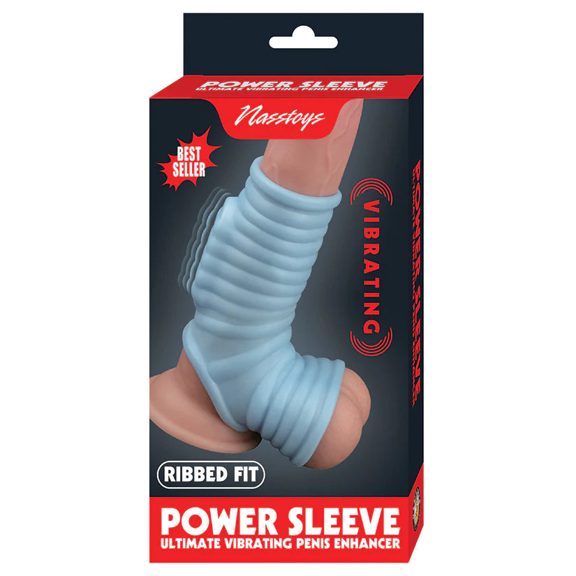 NEW - Vibrating Power Sleeve Ribbed Fit