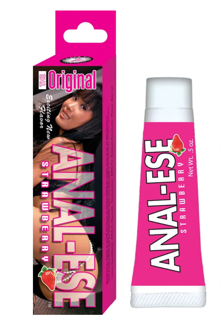 Anal-Ese Cream Strawberry Flavor .5 Oz