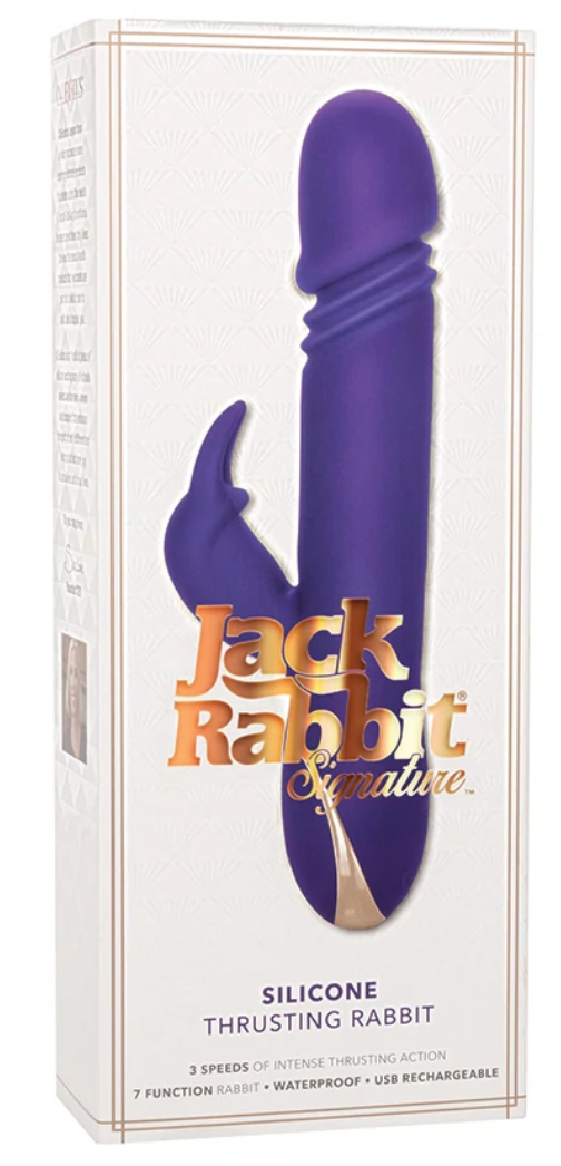 Premium Jack Rabbit Silicone Thrusting Rabbit