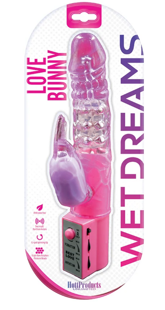 Wet Dreams Love Bunny - Pink Passion