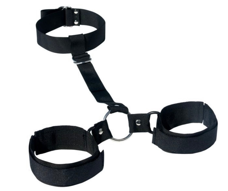 S&M Shadow Neck and Wrist Restraint